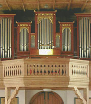 Weigle-Orgel der Dreifaltigkeitskirche Bad Teinach